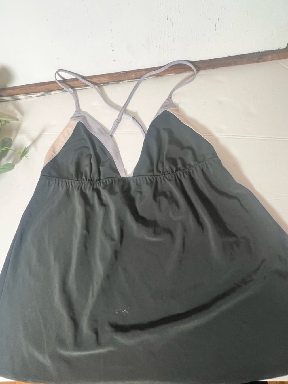 Vintage Victoria's Secret Y2K Babydoll Lingerie Top Fairy Grunge Indie Black M